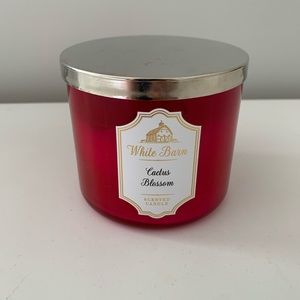 White Barn Cactus Blossom 3 wick candle